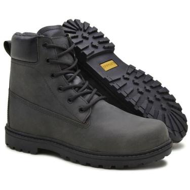 Imagem de Bota Adventure Cano Alto Mata Atlântica Preta - Kallucci, 35, Preto