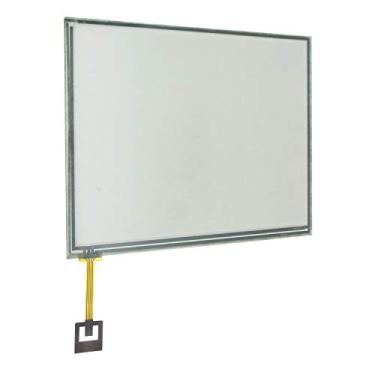 Imagem de Digitalizador de tela sensível ao toque de navegação adequado para Dodge Journey Uconnect 8.4 RE2 RB5 Radio 2011-2019 21.3 cm LCD Display Sistema de áudio automotivo estéreo receptor de mídia digital