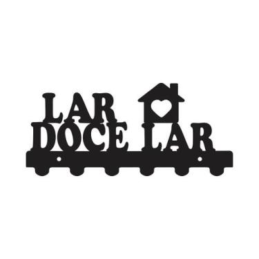 Imagem de Suporte para Chave em Acrílico Lar Doce Lar - Império da Impressão