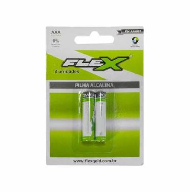 Imagem de Pilha "AAA" Alcalina FX- AAAK2  Embalagem com 2 Unidades  X-CELL  DS T