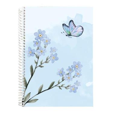 Imagem de Caderno A5 Estampado Flores com 80 Folhas 75g - Billie.Co, Modelo 7