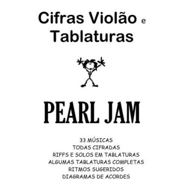 Imagem de Caderno de Cifras e Tablaturas Pearl Jam - Academia de Música