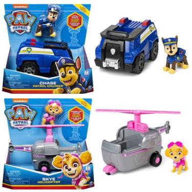 Imagem de Kit Patrulha Canina Bonecos Chase E Skye Com Carrinhos - Sunny