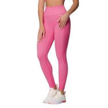 Imagem de Legging Sem Costura Fitness Academia Calça Selene, P, Rosa claro