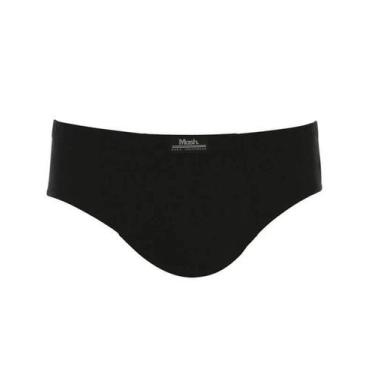 Imagem de Cueca Plus Size Mash 074.59 Algodão, Preto, XGG