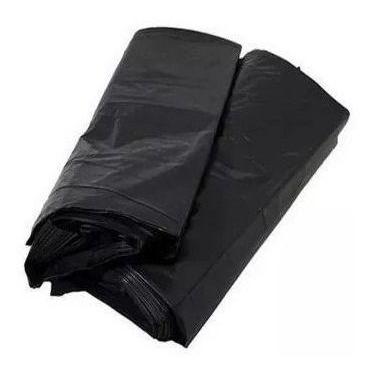 Imagem de Saco Para Lixo De 80L Grosso Reforçado Pacotes Com 5Kg Preto - HIGIPAC