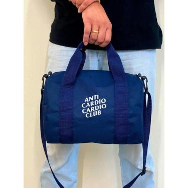 Imagem de Mala Nylon Academia - AnticardioCardioClub - Bolsa para Homens e Mulhe