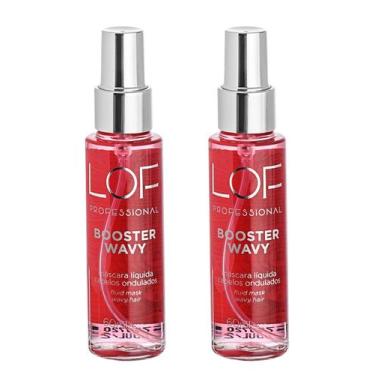 Imagem de Kit LOF 2 Másc. Líquida Booster Wavy Cabelos Ondulados 60 ml