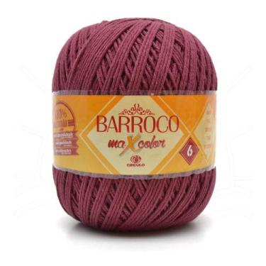 Imagem de Barbante Barroco MaxColor nº 6 400g - CÍRCULO, 7136 MARSALA