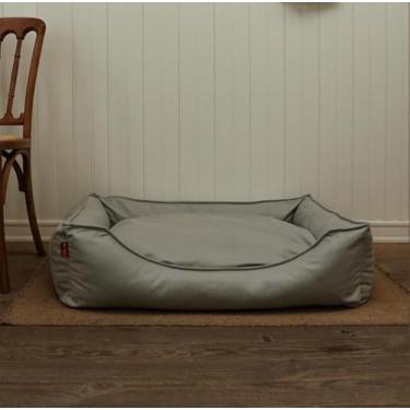 Imagem de Rhomba Sofá-cama durável e impermeável super macia para animais de estimação, adequado para cães e gatinhos pequenos, médios e grandes, fundo respirável antiderrapante, esponja de memória super macia