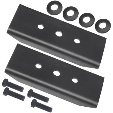 Imagem de Pacote com 2 106-2248-03 lâmina reforçadora / 26-0671 3290-465 cabeça hexagonal kit de arruela de parafuso compatível com Toro, cortadores de grama Exmark, tratores QT22KA421 QTS735KC422 94370 94372