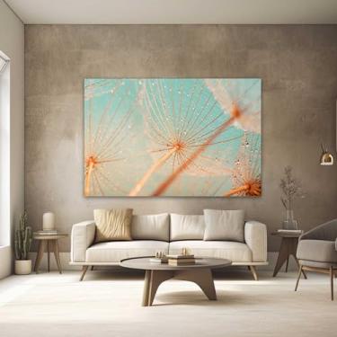 Imagem de Quadros Decorativos para Quarto Sala 90x60 Dente de Leão Grande Escritório Hall