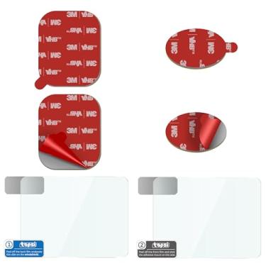 Imagem de Almofadas adesivas e película eletrostática de para-brisa de carro para montagem Nextbase Dash Cam Series 2-122, 222, 322GW, 422GW, 522GW, 622GW