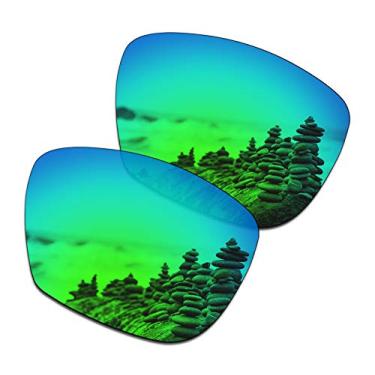 Imagem de SmartVLT Lentes de substituição verde-esmeralda femininas para óculos de sol Oakley Hold On OO9298