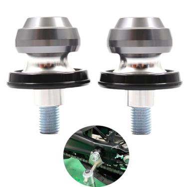 Imagem de HRuizq Carretel de braço oscilante com suporte traseiro bobinas de braço oscilante (para veículo Kawasaki) Z900 Z900RS Z650 Z1000 Z400 Vulcan S Ninja650 Z e-1 ZX-10R Eliminator SE Ninja1000 Ninja400