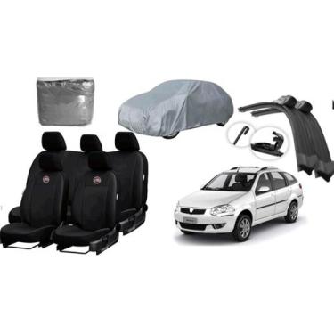 Imagem de Jogo de Capa de Couro e Limpador de Parabrisa para Weekend 12-21 - aer