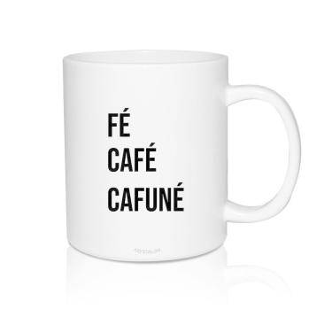 Imagem de Kit 2 Canecas Branca Personalizadas Para Home Office Cafuné