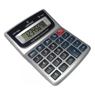 Imagem de Calculadora LEY-1895 - Científica, 12 Dígitos, Visor LCD, Design Compacto e Funcional para Uso Diário e Profissional