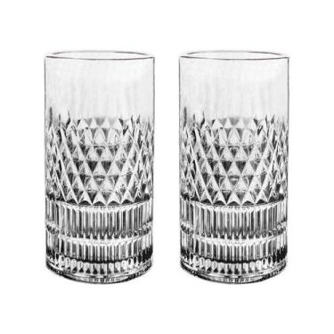 Imagem de Copo de Cristal LHermitage Para Água e Suco 350 ml Esplanada 2 Peças -