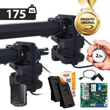 Imagem de Kit Motor Portão Pivo Home Jetflex Standard Duplo Ppa 175kg
