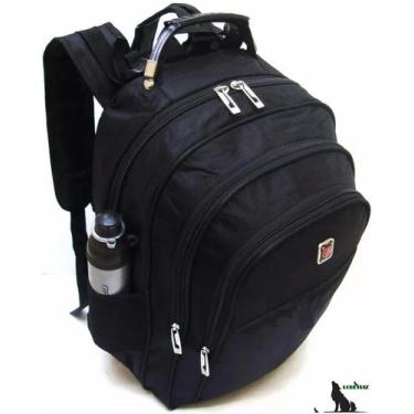 Imagem de Mochila Cabo Aço Resistente Universitária Escolar Trabalho - PIETRIX