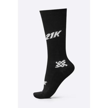 Imagem de Meia HUPI Longa 21k Preto, Preto
