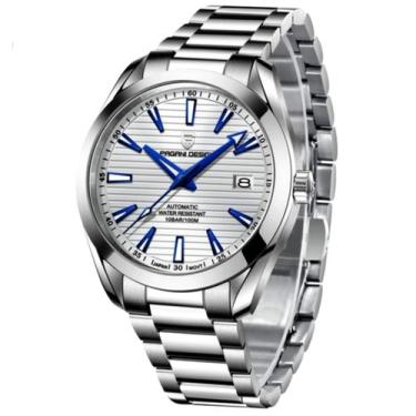 Imagem de Relógio Masculino Mecânico Cristal de Safira de Luxo Automático  Á pro