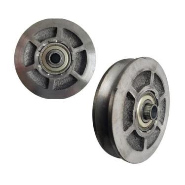 Imagem de Roldana ff raiada 75(3") cabo bucha - Mk7