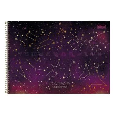 Imagem de Caderno de Cartografia e Desenho Magic 80 Folhas - Tilibra