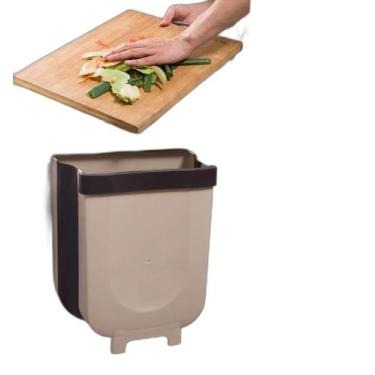 Imagem de Lixeira Suspensa Multifuncional Dobrável - Wtx Imports