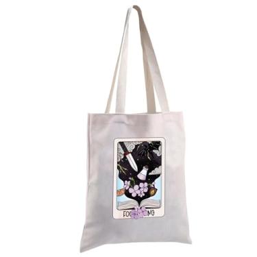 Imagem de MBMSO Sacola de lona Fourth Wing Inspirada na Quarta Asa Presentes para Leitores de Fantasia e Fãs da Quarta Asa Dragão Romances Presentes, Fw Tb, Medium