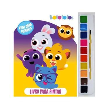 Imagem de Bolofofos Livro Para Pintar Com Aquarela