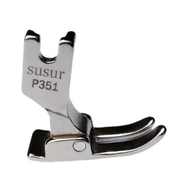 Imagem de oshhni Pé de prensas do prensas da máquina de costura, pés de costura plana Pesquércia, pé de traça de metal, acessórios para máquinas de costura, acessórios