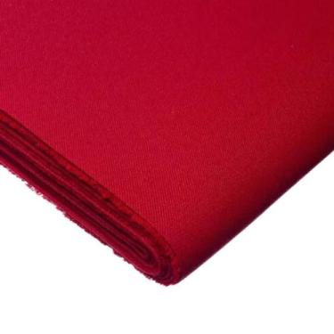 Imagem de 2,30 M Tecido 100% Lã Vermelho Para Mesa Oficial Sinuca Bilhar - Tacol