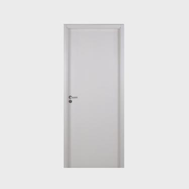 Imagem de Kit Porta de Madeira Lisa 215x74cm com Batente de mdf Ultra 16cm Melamínico mgm