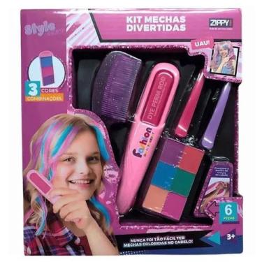 Imagem de Kit mechas divertidas style hair - ZIPPY TOYS