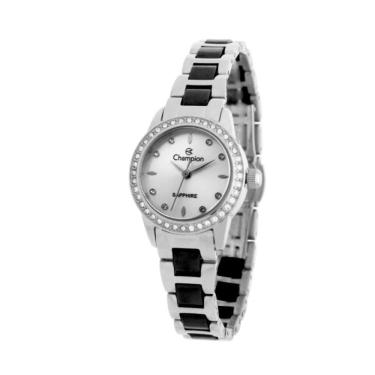 Imagem de Relógio Champion Feminino Ref: Cs28549q Cerâmica Prateado