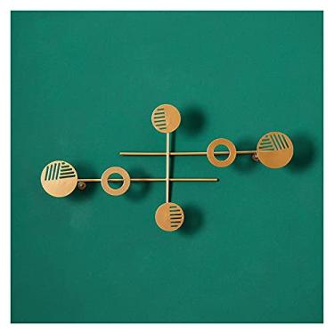 Imagem de Suporte organizador de casacos, suporte para pendurar na parede, leve, loja de roupas de ferro, decoração de parede, cabideiro, personalidade, criativa, cabideiro, chapéu, guarda-chuva, (cor: C)