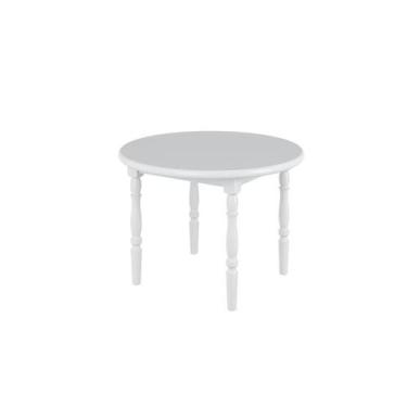 Imagem de Mesa de Maderia Redonda Branco - Piratini