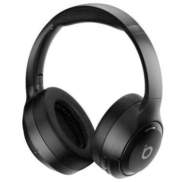 Imagem de Fones de Ouvido Bluetooth 5.4, Headphone Bluetooth com Microfone Cancelamento de Ruído Ativo ANC, Certificação Hi-Pure Audio, 40 Horas de Reprodução (Preto)