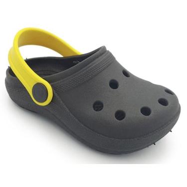 Imagem de Babuche Sandália Chinelo Infantil Confortável-A - Convenienza, Preto, 