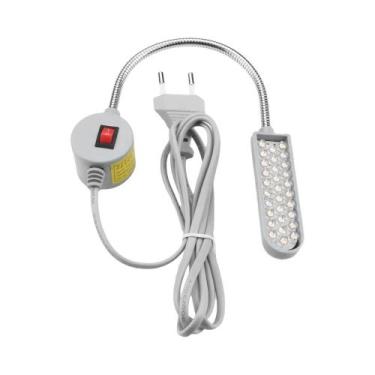Imagem de Lâmpada LED Flexível para Máquina de Costura Industrial - 30 LEDs com 