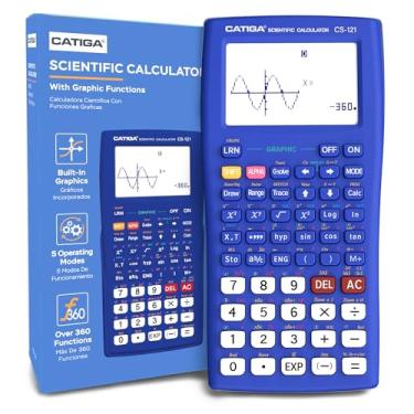 Imagem de Calculadora científica com funções gráficas - vários modos com interface intuitiva - perfeita para cursos iniciantes e avançados, ensino médio ou faculdade