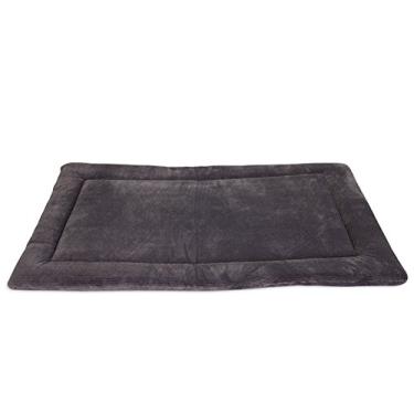 Imagem de Aspen Pet Tapete retangular para canil, cinza escuro, para caixas de 101,6 cm