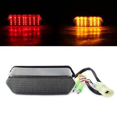 Imagem de Lâmpada traseira integrada de LED para Honda Grom MSX 125 Motocicleta, Luz de seta de seta de freio de trava de seta de corrida Indicador Sequencial Luzes para MSX125/SF CBR650F CTX700 CTX700N, Lente de fumaça