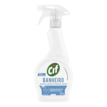 Imagem de Limpador de Banheiro sem Cloro Cif Gatilho 500ml, 500ml, 1