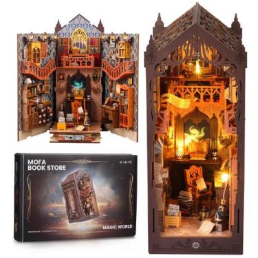 Imagem de Kit de livros DIY Magic Dollhouse Lycidae com luzes LED