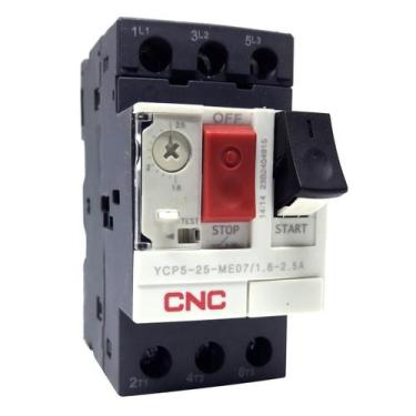 Imagem de Disjuntor Motor Modelo Ycp5-25-Me07 Corrente 1.6-2.5 A Cnc