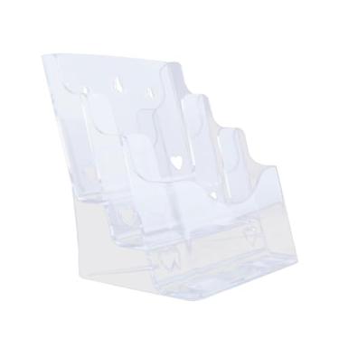 Imagem de Milageto Titular de folheto acrílico revistas titular organizador documento papel literatura titular para livretos revistas escritório , Camada A4 3