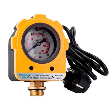 Imagem de Interruptor Eletrônico do Controlador de Pressão de 220V 10 Barras para Bomba de água Com Plugue UE